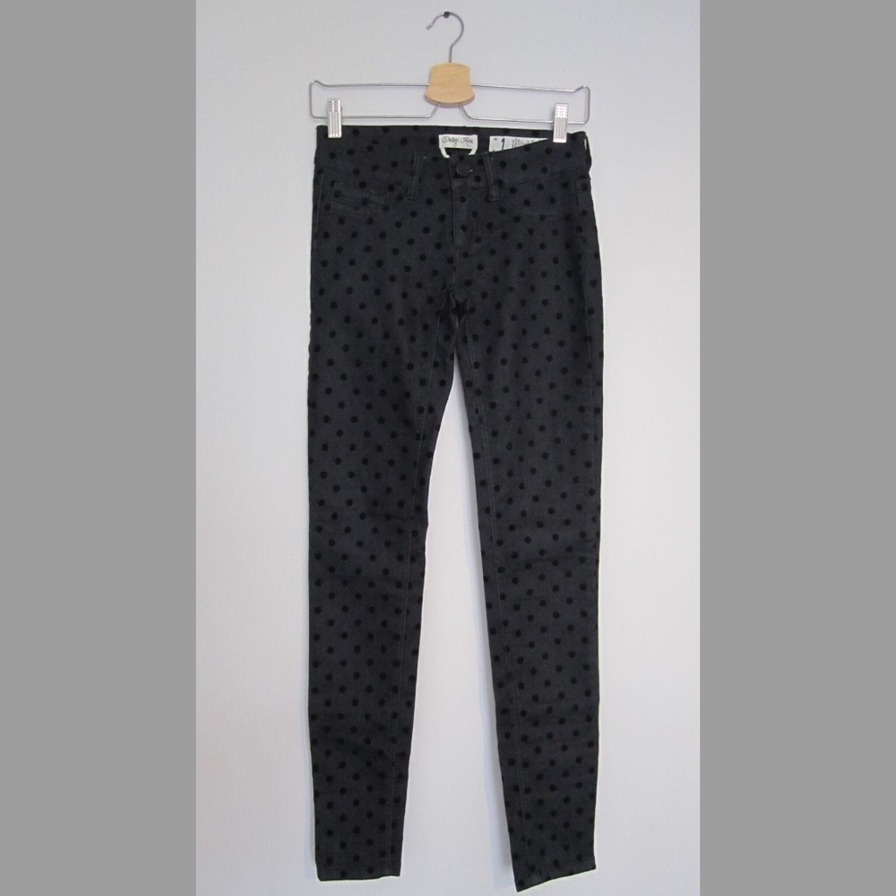 Ordigo Rein Black Polka Dot Jeans